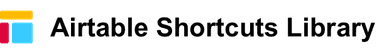 Airtable Shortcuts Library Logo